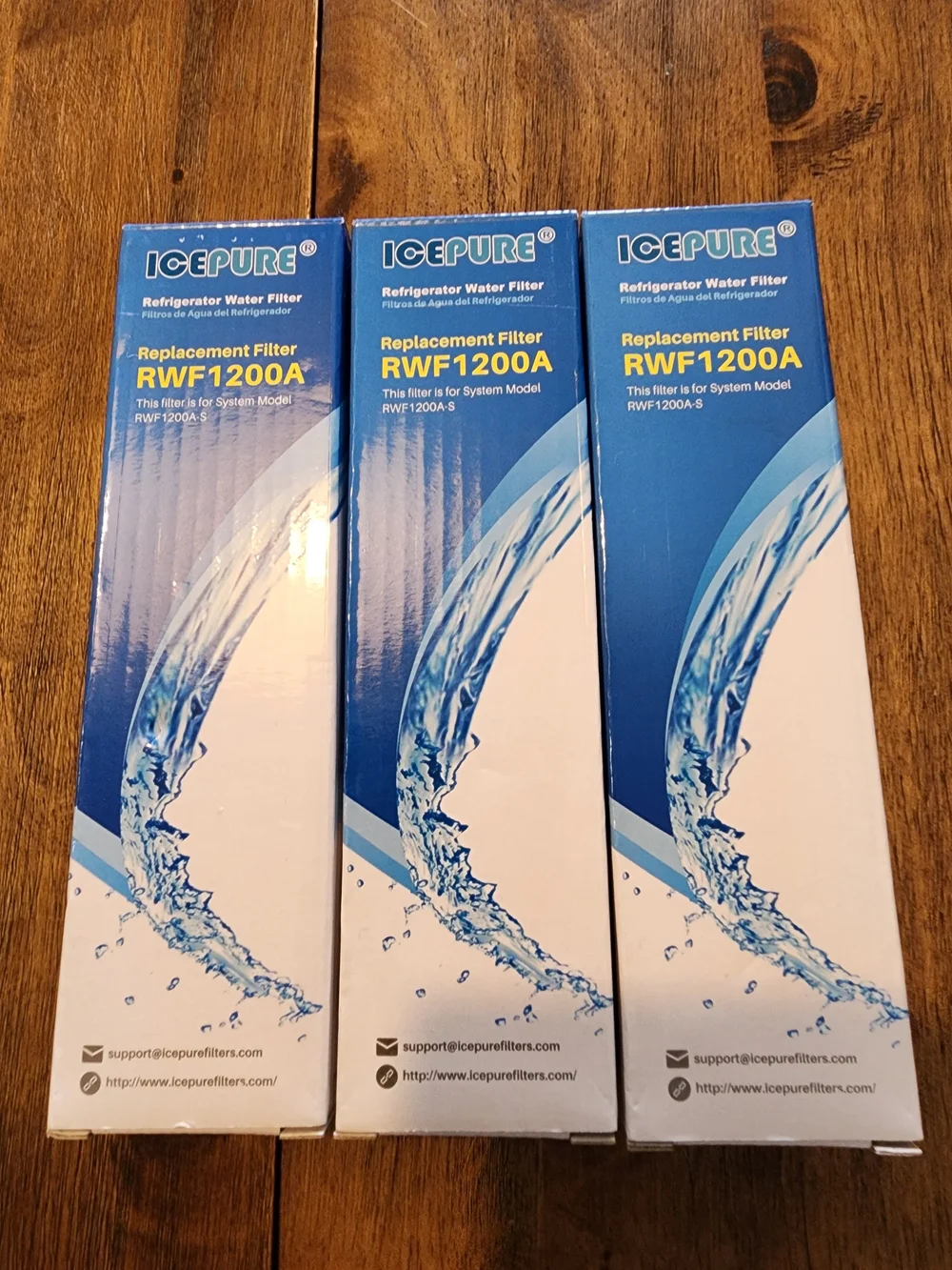ICEPURE Refrigerator Water Filter and Carbon Air Filters